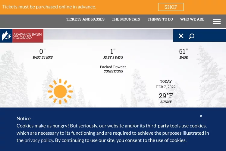 Arapahoe Basin, Colorado